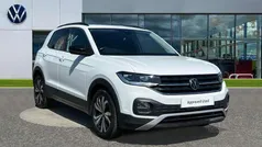 Pure white Used 2022 VW T-Cross Black Edition SUV | £16,993 (Fair price)