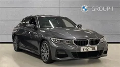 Mineral grey metallic Used 2021 BMW 320 M Sport Sedan | £22,450 (Fair price)