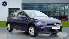 Vibrant violet metallic Used 2024 VW Polo Style Hatchback | £19,521 (Fair price)