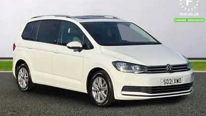 Used VW Touran Family 150 HP (110 kW) 2021 White MPV