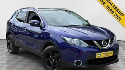 Used Nissan Qashqai N-TEC 110 HP (80 kW) 2015 Blue SUV