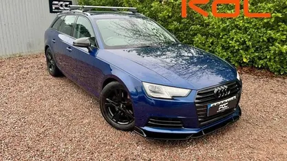 Used Audi A4 Sport 150 HP (110 kW) 2017 Blue Estate