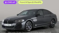 Grey Used 2022 BMW 530e M Sport Sedan | £27,977 (Fair price)