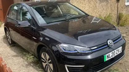 Used VW e-Golf 99 kW (135 HP) 2019 Black Hatchback