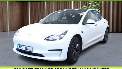 Used Tesla Model 3 Long Range AWD 258 kW (351 HP) 2022 White Sedan