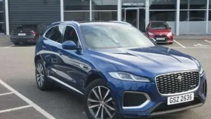 Used Jaguar F-Pace R-Dynamic 250 HP (183 kW) 2022 Blue SUV