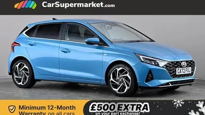 Turquoise Used 2022 Hyundai i20 Premium Hatchback | £13,197 (Fair price)