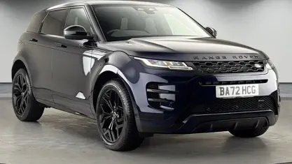 Used Land Rover Range Rover evoque S 207 HP (152 kW) 2022 Portofino blue SUV