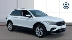 White Used 2021 VW Tiguan Life SUV | £20,658 (Fair price)