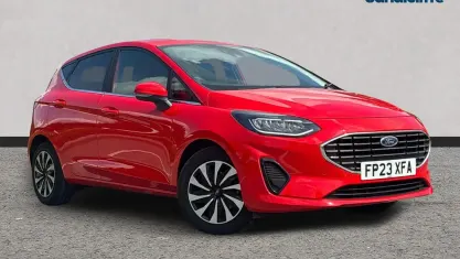 Used Ford Fiesta Titanium 101 HP (74 kW) 2022 Red Hatchback