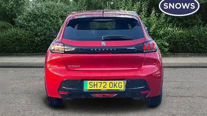 Used Peugeot e-208 Allure+ 100 kW (136 HP) 2022 Red Hatchback