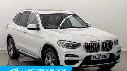 Used BMW X3 xLine 184 HP (135 kW) 2020 White SUV