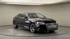 Brilliant black/brilliant black Used 2019 Audi A5 Sportback Sport Hatchback | £17,100 (Fair price)