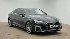 Black Used 2021 Audi A5 S-Line Coupe | £23,490 (Fair price)
