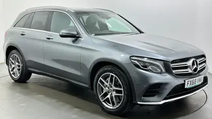 Used Mercedes GLC250 AMG line 211 HP (155 kW) 2018 Grey SUV