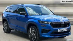 Blue Used 2022 Skoda Kodiaq vRS SUV | £32,761 (Fair price)