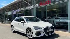 White Used 2024 Audi A3 e-tron S-Line Hatchback | £26,490 (Fair price)