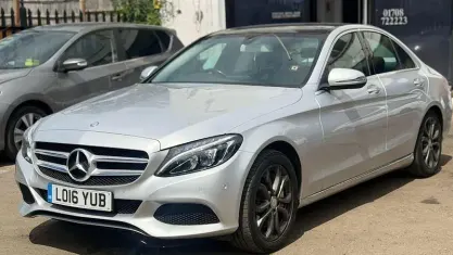 Used Mercedes C350 292 HP (214 kW) 2016 Silver Sedan