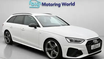 Used Audi A4 Black Edition 150 HP (110 kW) 2021 White Estate
