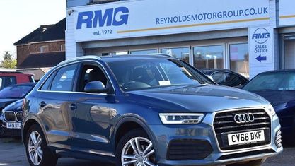Używany Audi Q3 S-Line 150 KM (110 kW) 2016 Niebieski SUV