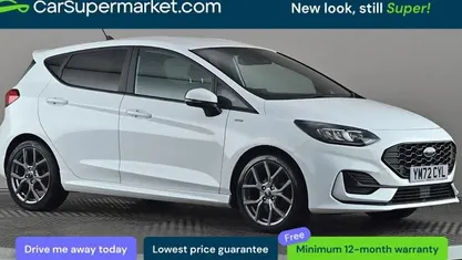 Used Ford Fiesta ST-Line 101 HP (74 kW) 2022 White Hatchback
