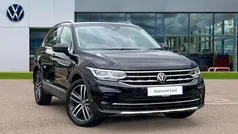 Deep black Used 2022 VW Tiguan Elegance SUV | £22,060 (Fair price)