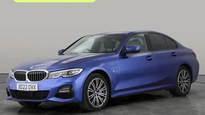 Blue Used 2022 BMW 330e M Sport Sedan | £20,945 (Good price)