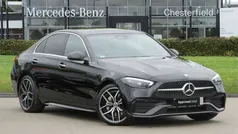 Black Used 2024 Mercedes C300e AMG Line Premium Plus Sedan | £39,500 (Fair price)