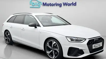 Used Audi A4 Black Edition 150 HP (110 kW) 2023 White Estate