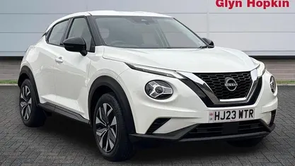 Used Nissan Juke Acenta 117 HP (86 kW) 2023 White SUV