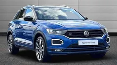 Blue Used 2021 VW T-Roc R-line SUV | £22,995 (Fair price)