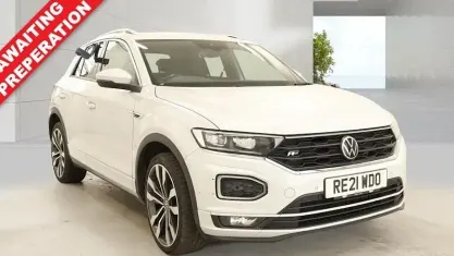 Used VW T-Roc R-line 150 HP (110 kW) 2021 Silver SUV