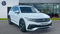 White Used 2023 VW Tiguan R-line SUV | £28,429 (Fair price)
