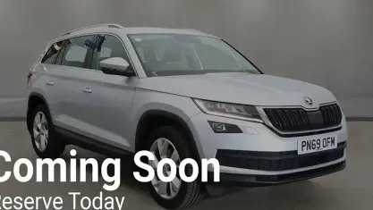 Second-hand Skoda Kodiaq 150 CP (110 kW) 2019 Argintiu SUV