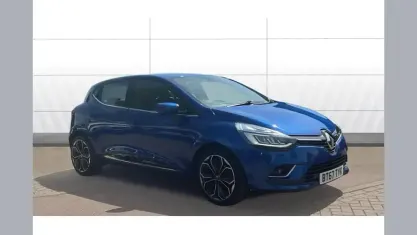 Used Renault Clio Dynamique 90 HP (66 kW) 2017 Blue Hatchback
