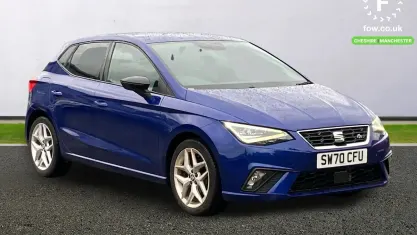 Used Seat Ibiza FR 95 HP (69 kW) 2020 Blue Hatchback