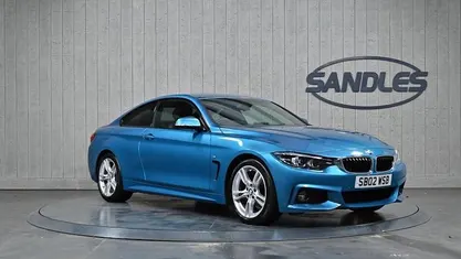 Used BMW 420 M Sport 184 HP (135 kW) 2019 Blue Coupe