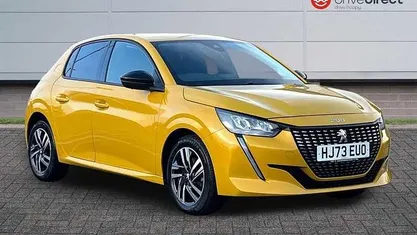 Yellow Used 2023 Peugeot 208 Allure+ Hatchback | £14,244 (Fair price)