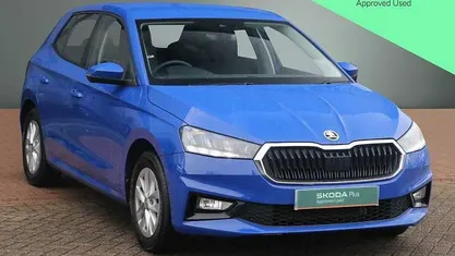 Used Skoda Fabia Comfort 80 HP (58 kW) 2024 Energy blue Hatchback