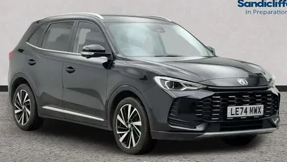 Metallic black pearl Used 2024 MG ZS Trophy Hatchback | £18,363 (Fair price)