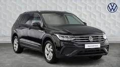 Black Used 2022 VW Tiguan Allspace Life SUV | £25,082 (Fair price)