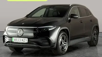 Used Mercedes EQA250+ AMG line 139 kW (190 HP) 2023 Black SUV