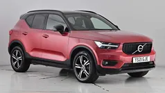 Fusion red Used 2021 Volvo XC40 R-Design SUV | £24,995 (Fair price)