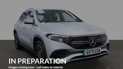 Used Mercedes EQA350 AMG line 214 kW (292 HP) 2022 Silver SUV