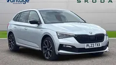Brilliant silver metallic Used 2023 Skoda Scala Monte Carlo Hatchback | £18,590 (Fair price)