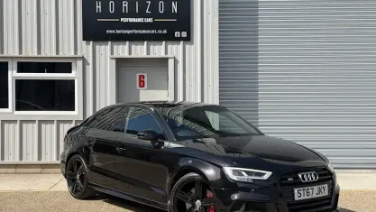 Używany Audi S3 Black Edition 310 KM (228 kW) 2017 Czarny Sedan/Limuzyna