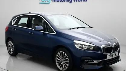 Used BMW 220 Luxury Line 190 HP (139 kW) 2018 Blue Estate