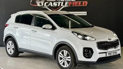 Used Kia Sportage 116 HP (85 kW) 2017 White SUV