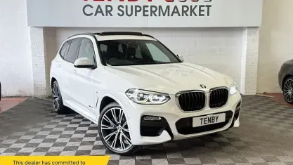 Used BMW X3 M Sport 190 HP (139 kW) 2018 White SUV