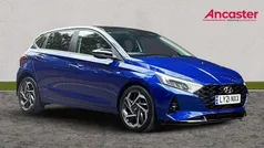 Blue Used 2021 Hyundai i20 Ultimate Hatchback | £15,495 (Fair price)